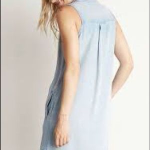 Bella Dahl Sleeveless A Line Dress - Light Mist (xs)